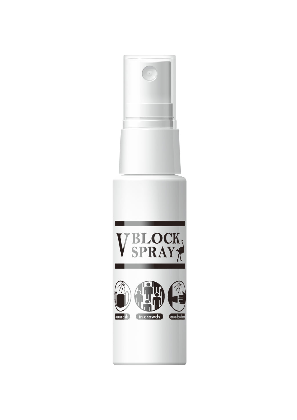 ダチョウ抗体配合 抗菌・除菌スプレー V BLOCK SPRAY【30ml】※クーポン ...