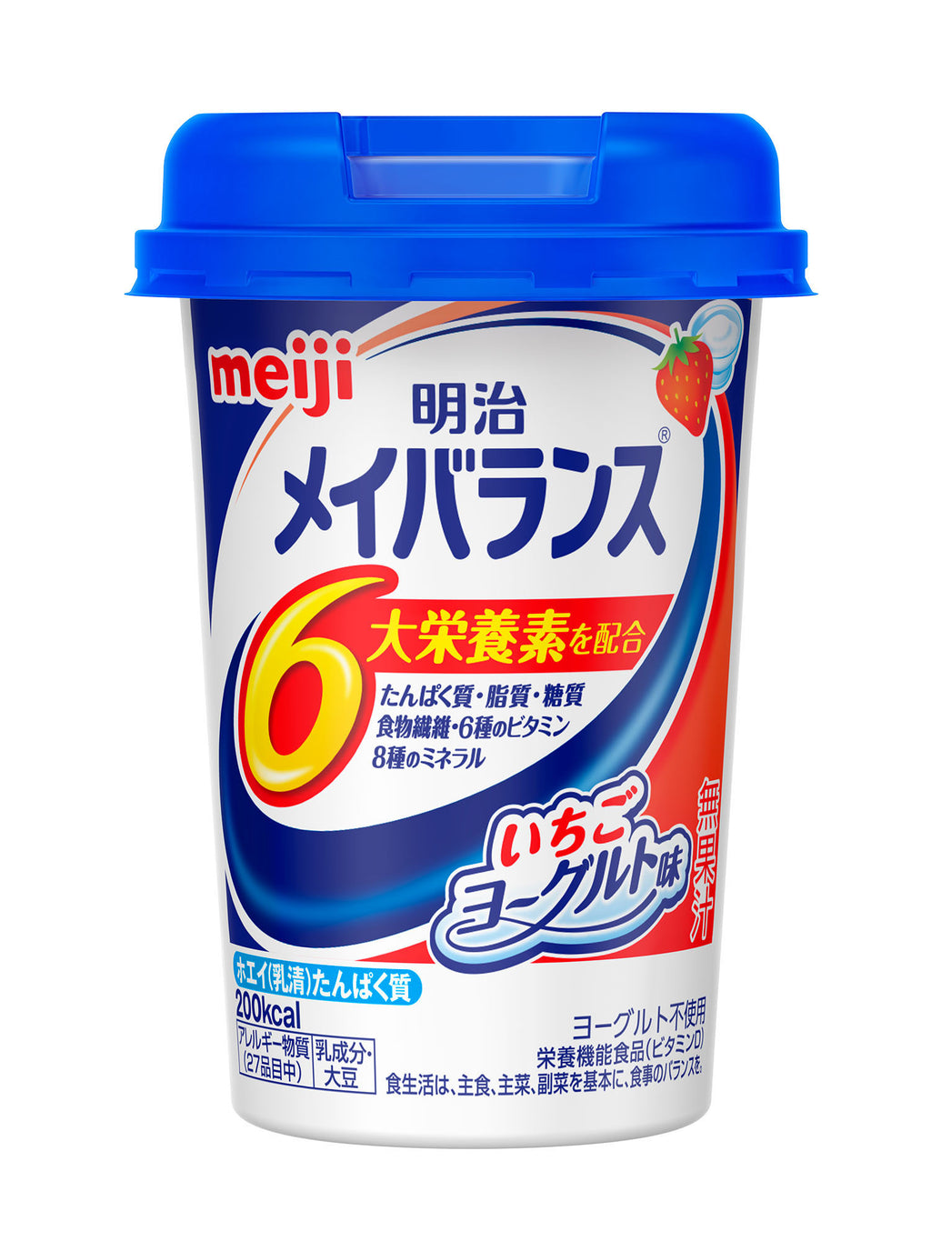 明治メイバランスMiniカップ いちごヨーグルト味【125ml×12本