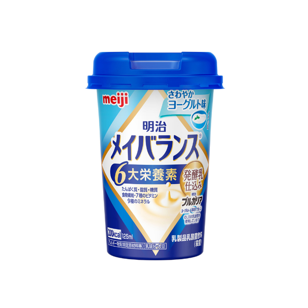 明治 メイバランスMiniカップ 発酵乳仕込み【125ml×12本】* – クオール