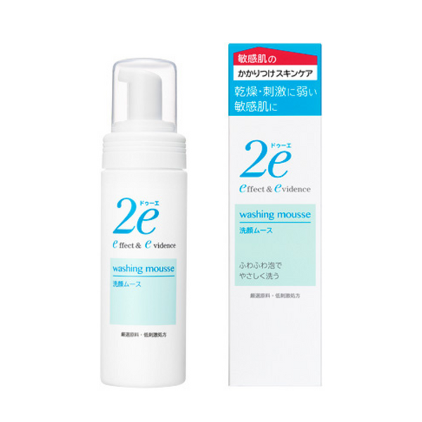 2e（ドゥーエ） 洗顔ムース 敏感肌用洗顔料【120ml】 – クオール株式会社
