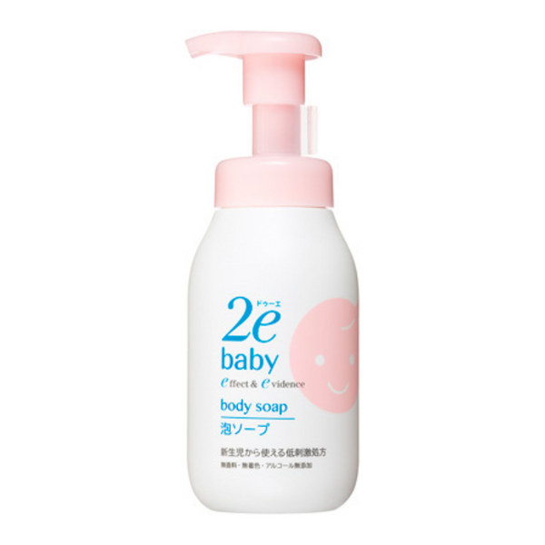 2e　ドゥーエ　ベビー 泡シャンプー&泡ソープ　各300ml　6本セット 2e（ドゥーエ）ベビー 泡ソープ（顔・からだ用） 敏感肌用洗浄料