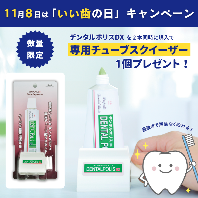 デンタルポリスDX 薬用ハミガキ【80g】（医薬部外品）